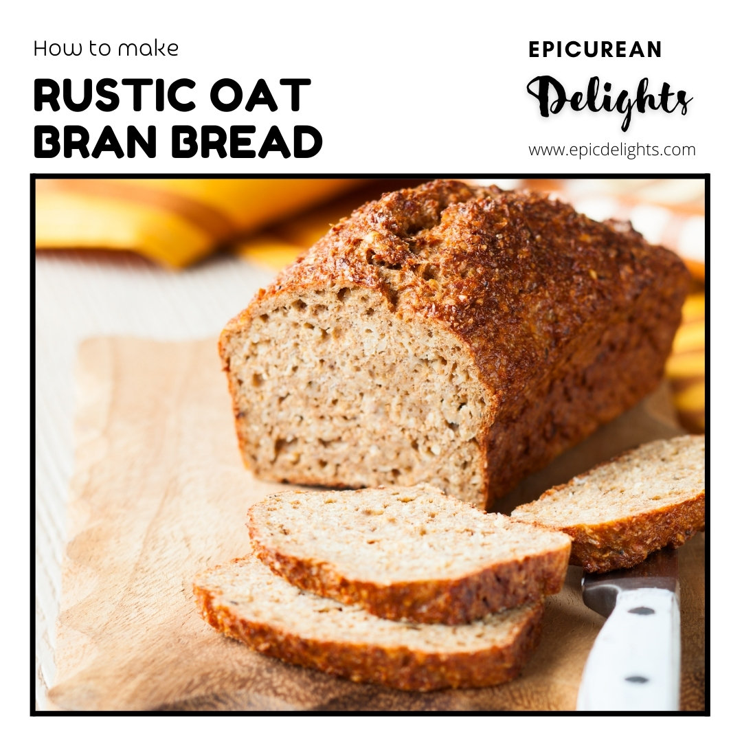 Rustic Oat Bran Bread